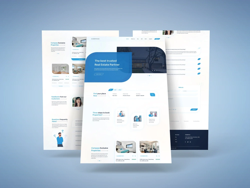Website UI Design, Landing Page Design, UI/UX Design | Upwork