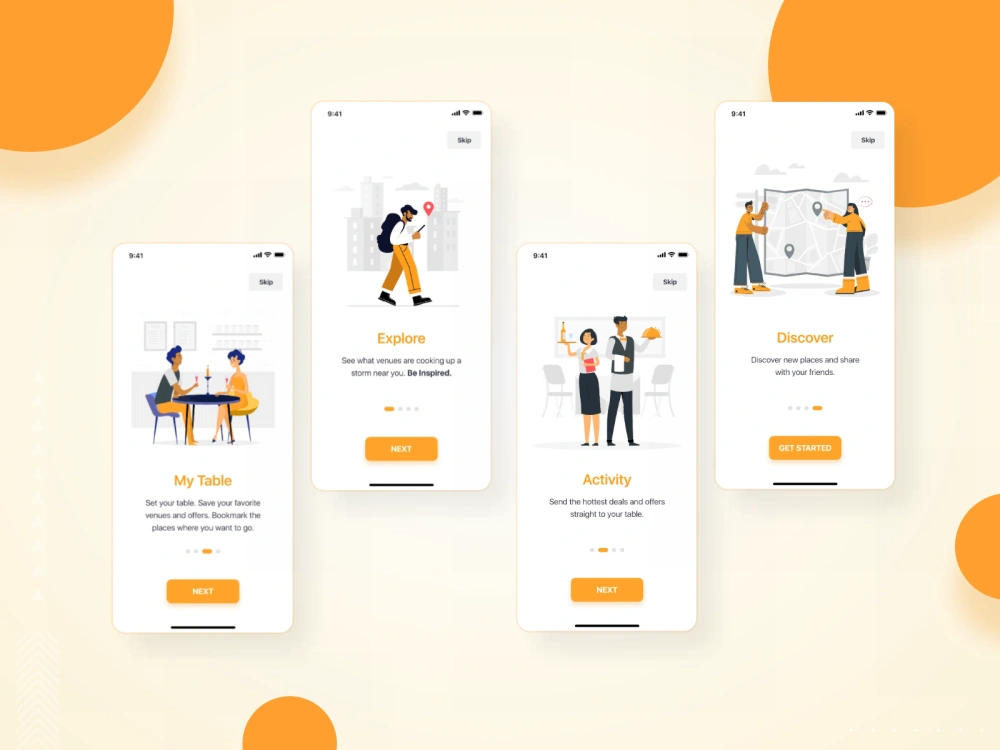 A stunning UI design for your mobile app. | Upwork