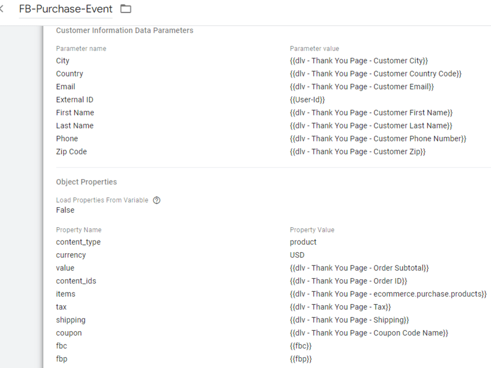Facebook pixel conversion API with Google tag manager | Upwork