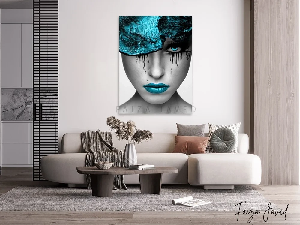 Trendy canvas wall art, printable wall art, digital wall art for Etsy