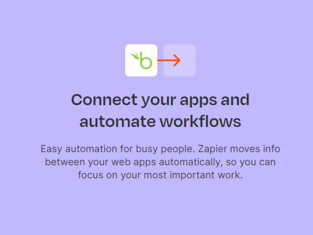 BambooHR automation with Zapier Upwork