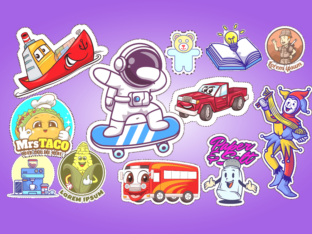 A topquality sticker design ready to print in a short time Upwork