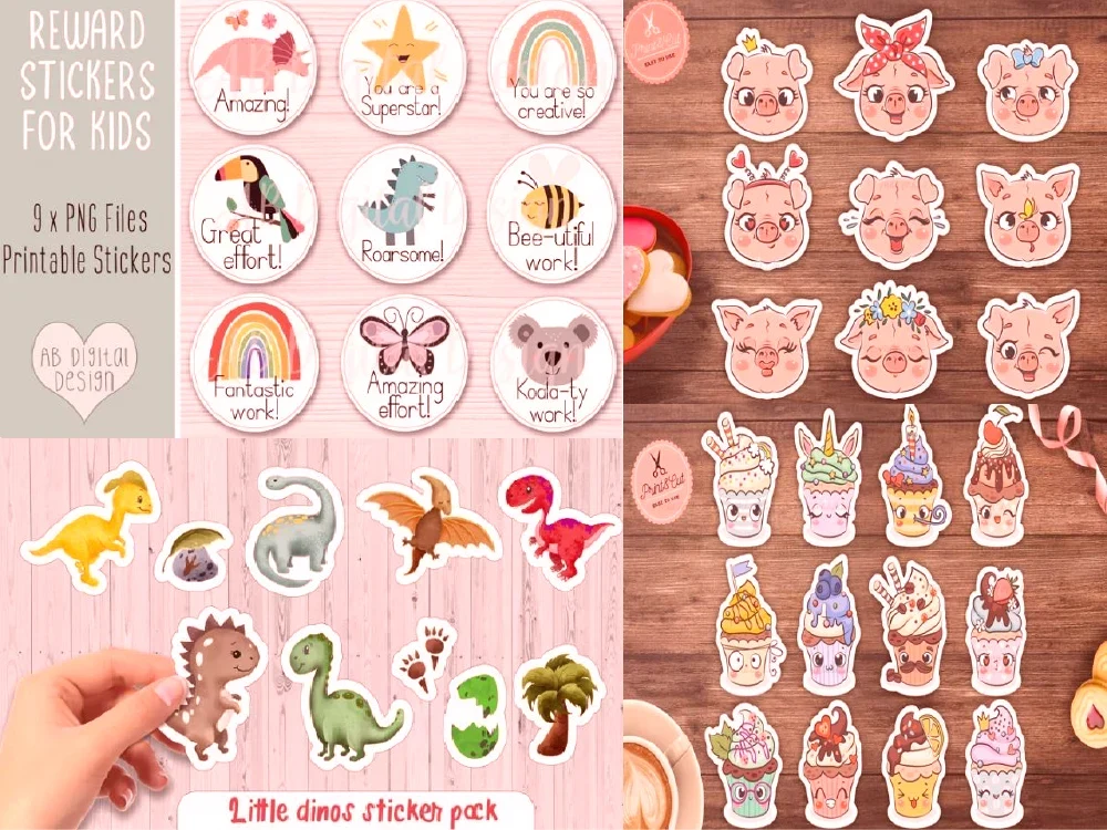 A topquality sticker design ready to print in a short time Upwork