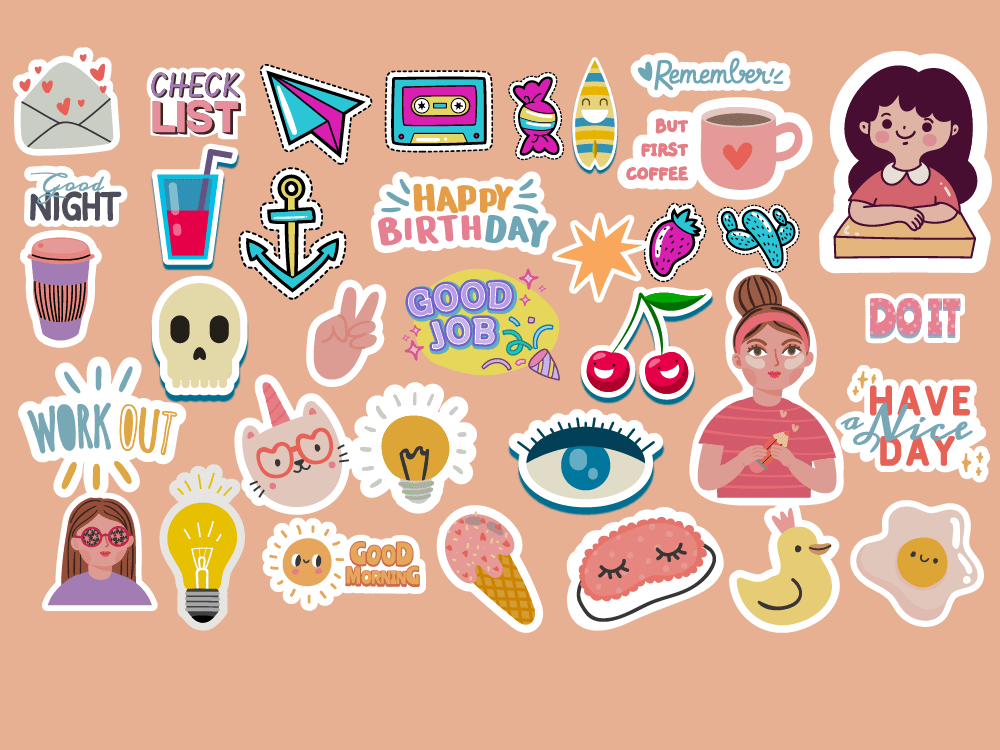 A topquality sticker design ready to print in a short time Upwork