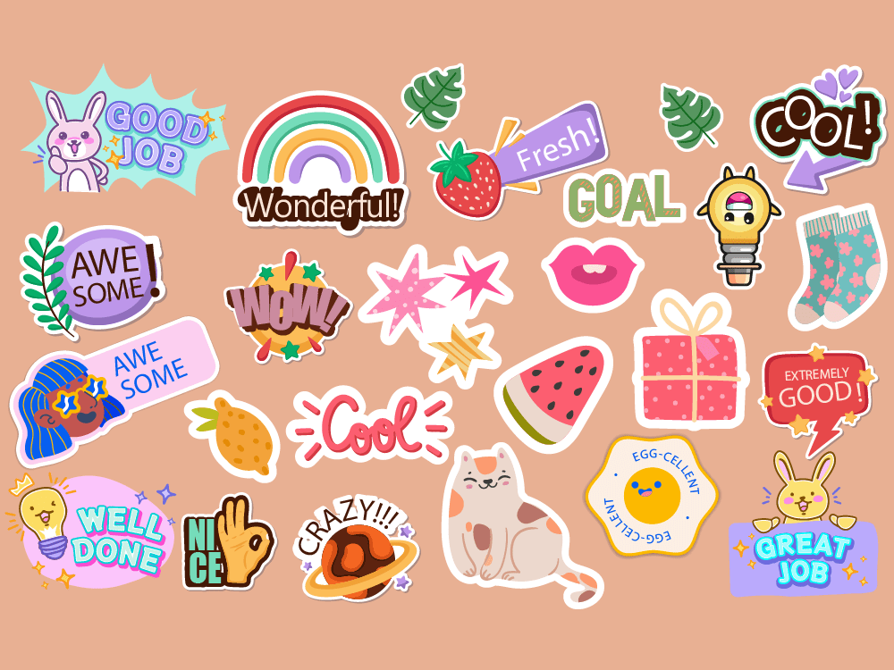 A topquality sticker design ready to print in a short time Upwork