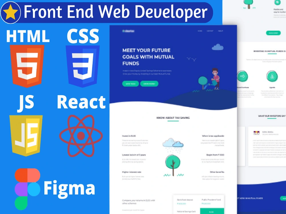 Front end and Back end Web Development with Website Contents | Upwork