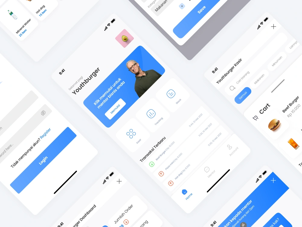 Clean UI Design for Mobile App | Upwork