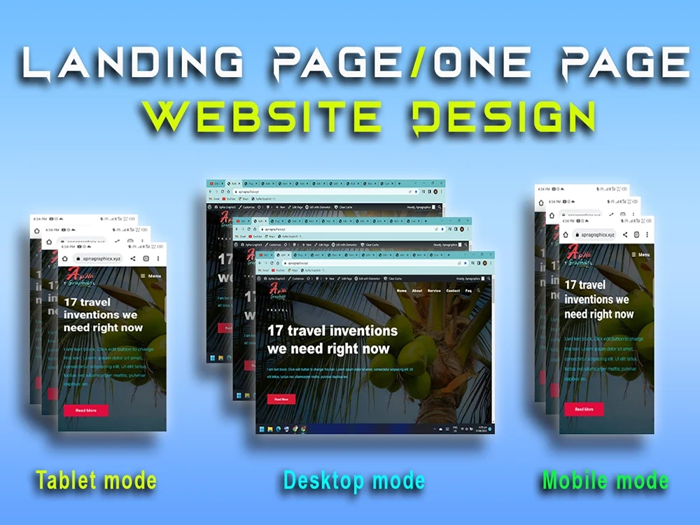 A Responsive WordPress Website Design for your Business. | Upwork