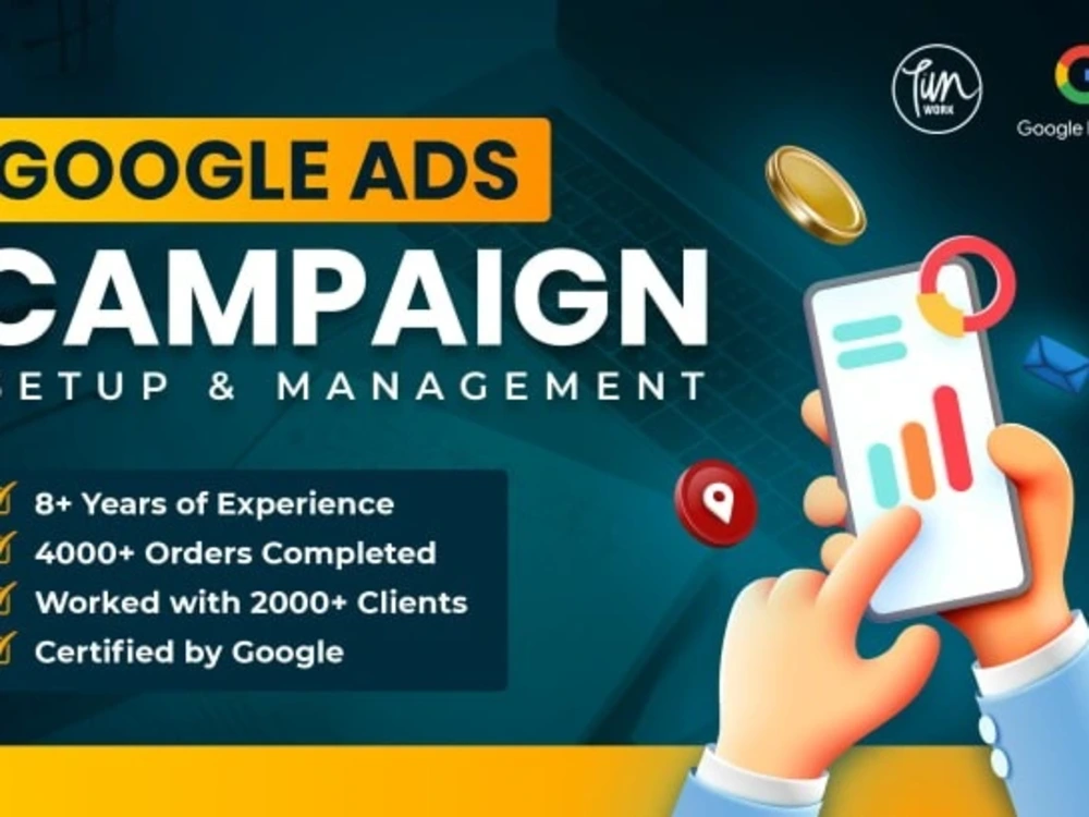 Google Adwords specialist optimize PPC campaigns Upwork