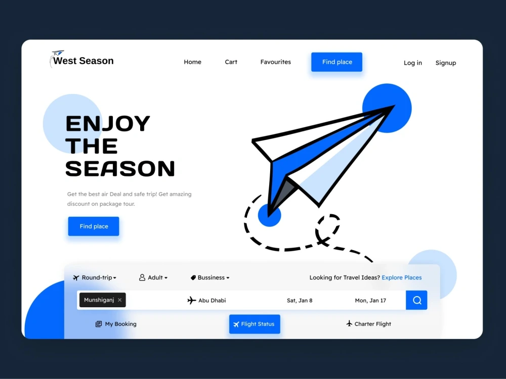 An amazing landing page UI/UX Design | Upwork