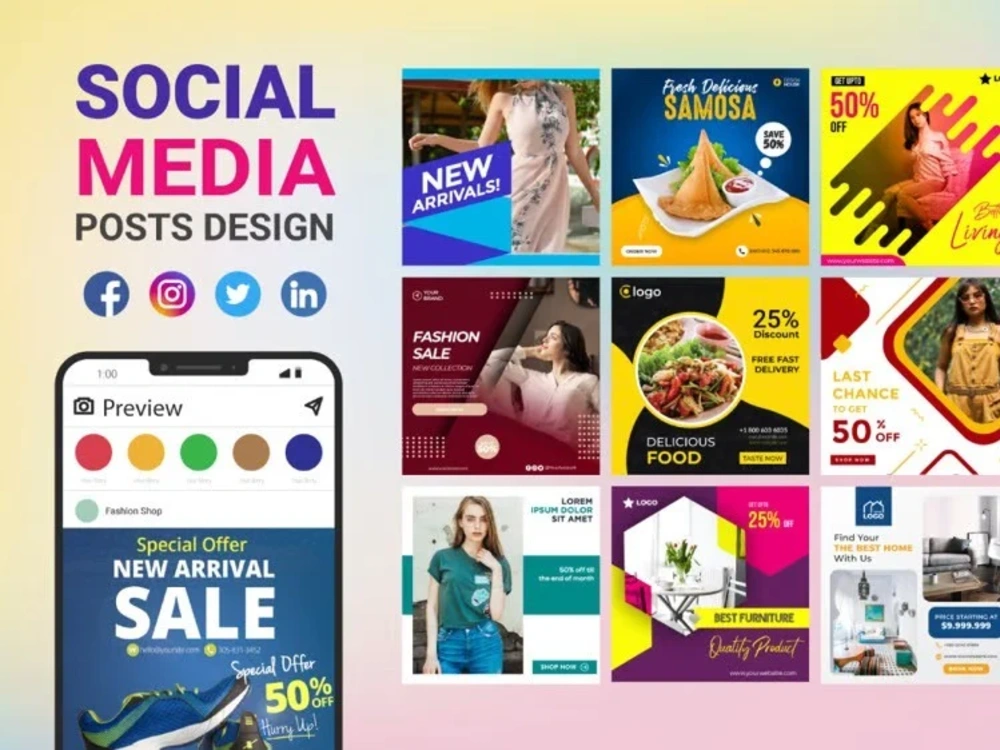 A creative social media post design | Upwork