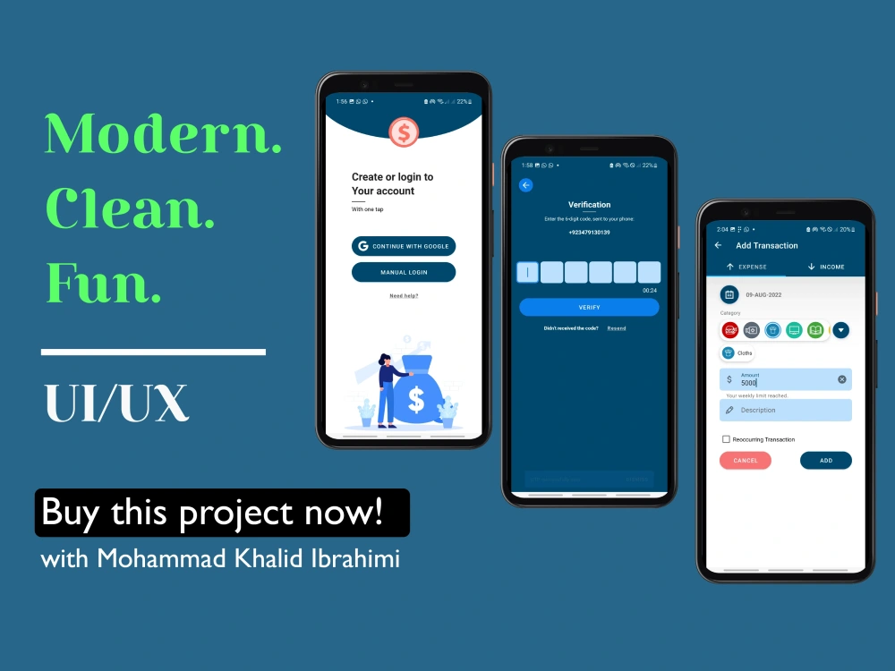 Modern UI and professional UX for your app or website in adobe xd | Upwork