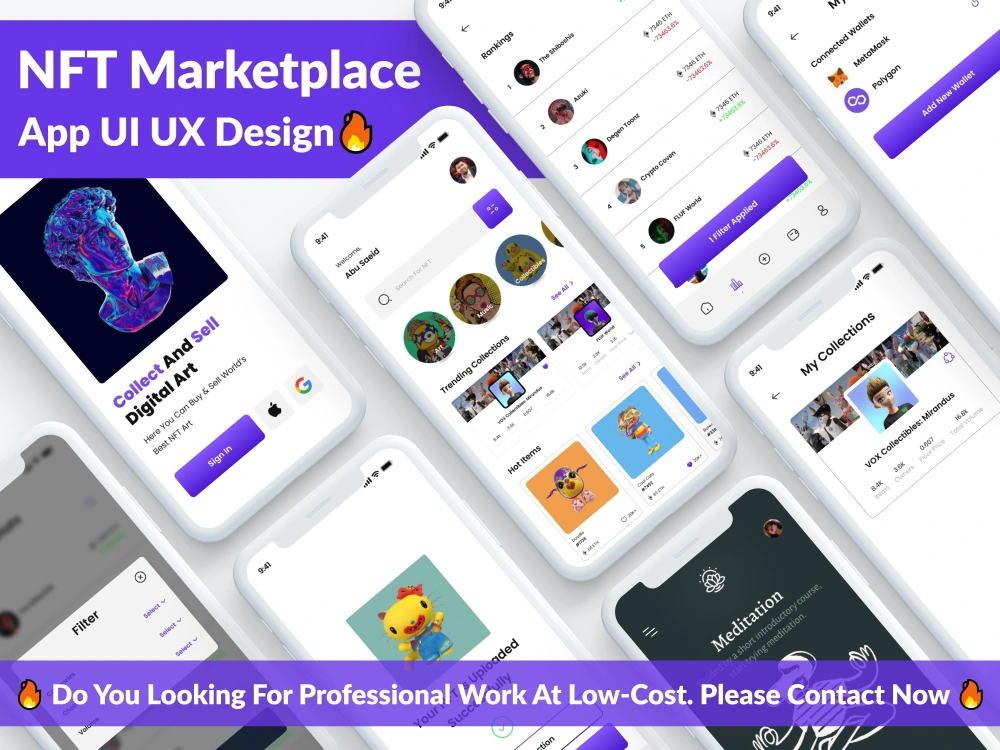 Mobile app UI UX design and prototyping for your business in 24 hours ...