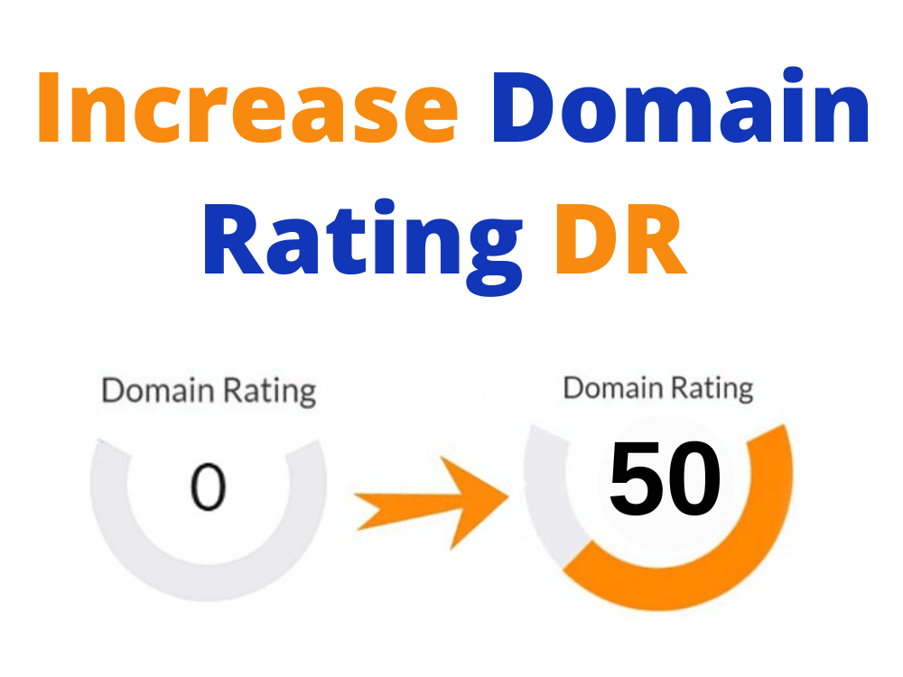 Ahrefs DR 50+ I will increase DR Ahrefs domain rating from to