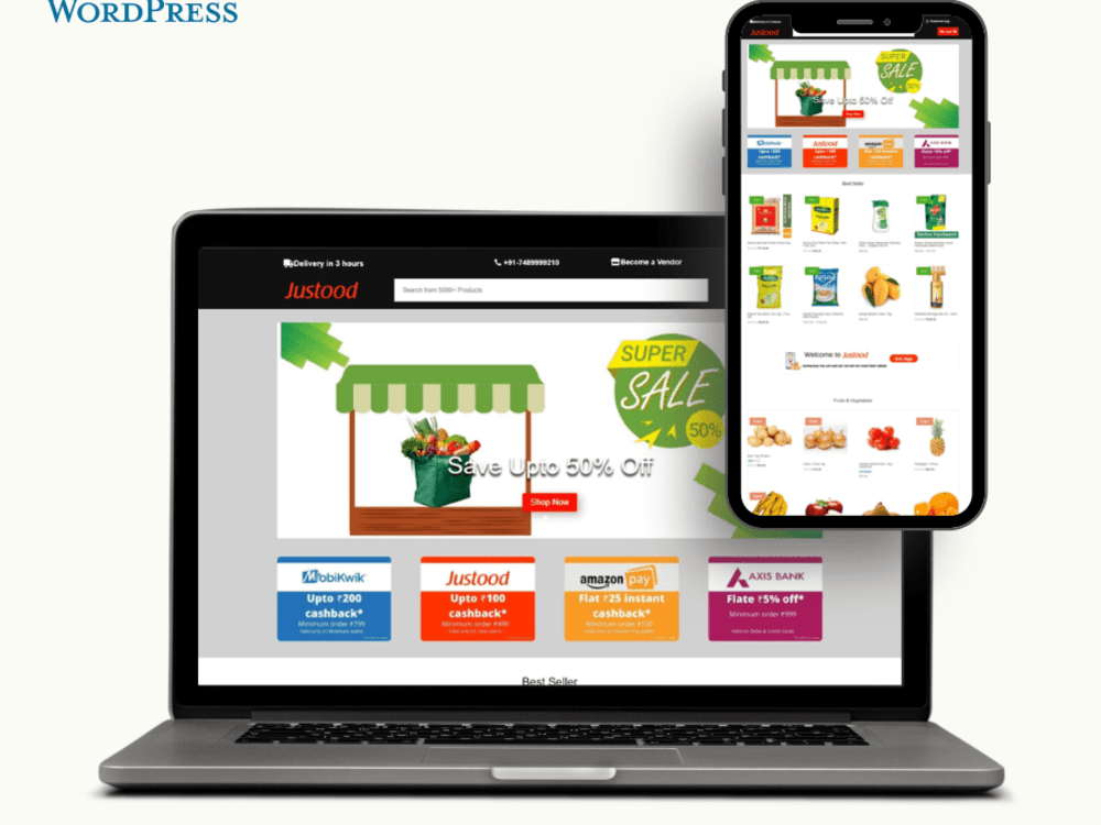 Clean and responsive WordPress website design | Upwork