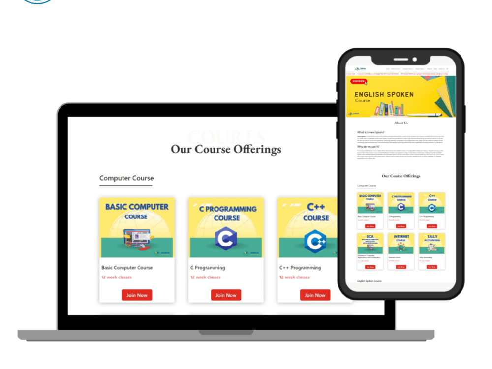 Clean and responsive WordPress website design | Upwork