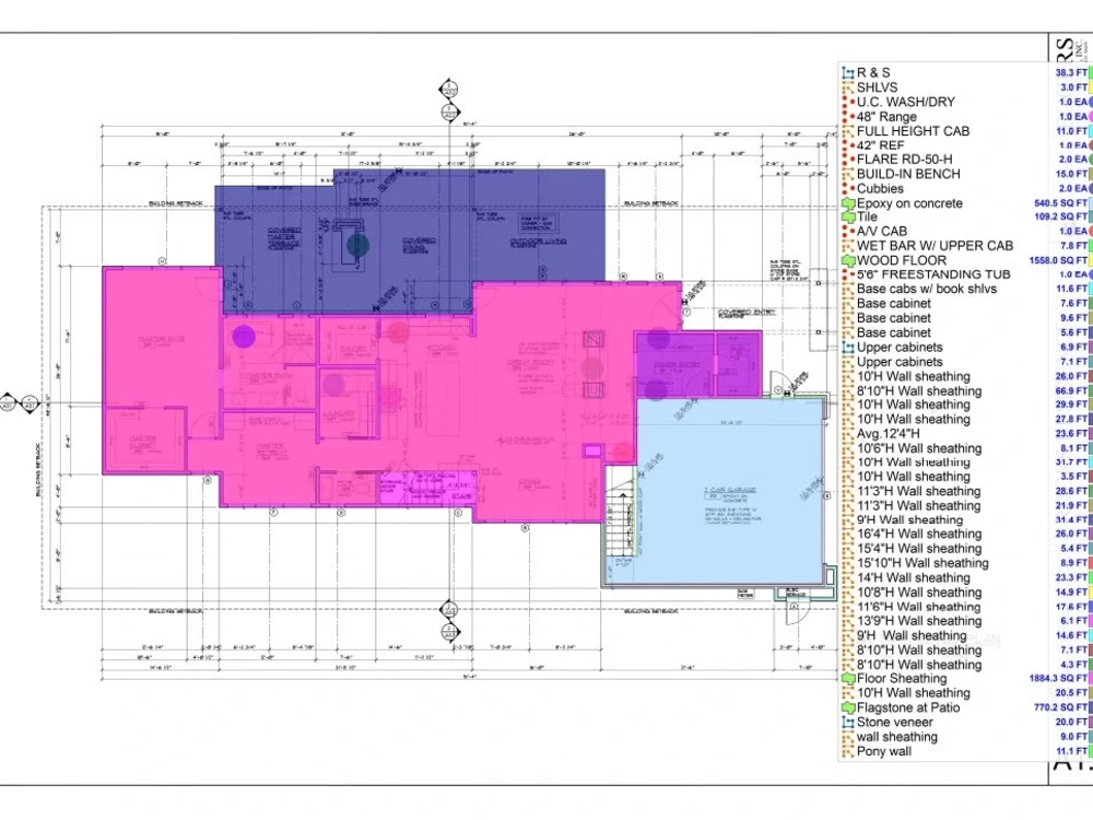 Wood framing, lumber material takeoff with cost estimation. Upwork