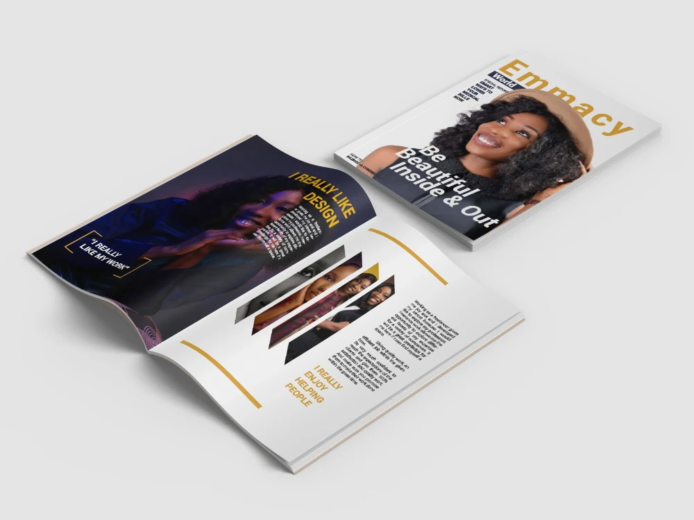 Design magazine covers, layouts, ebook and ads using adobe indesign ...