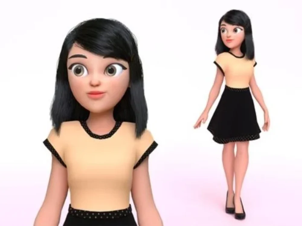 A 3d animation video, 3d animated music video, 3d character cartoon