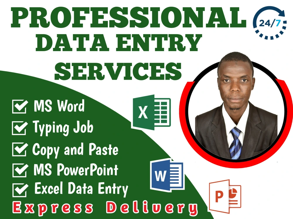 A professional Data Entry Service | Upwork