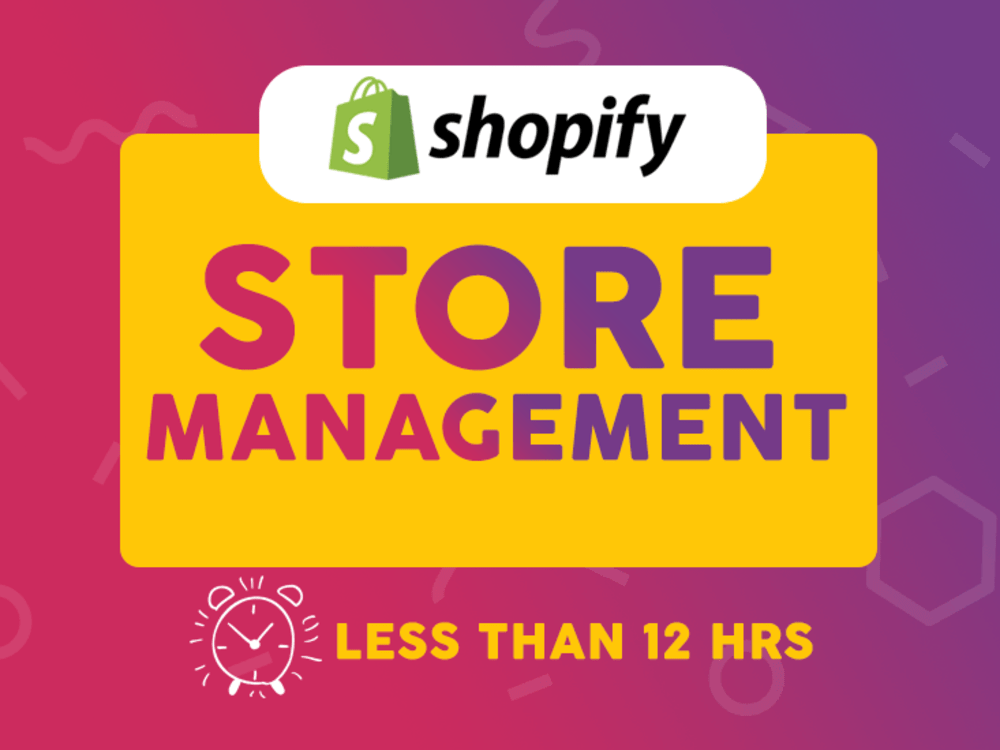 Store manager for your Shopify / Dropshipping business