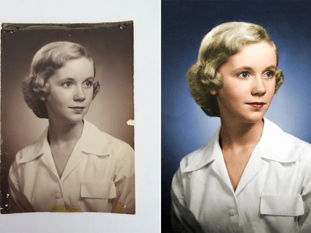 Colorize old photo and restore | Upwork