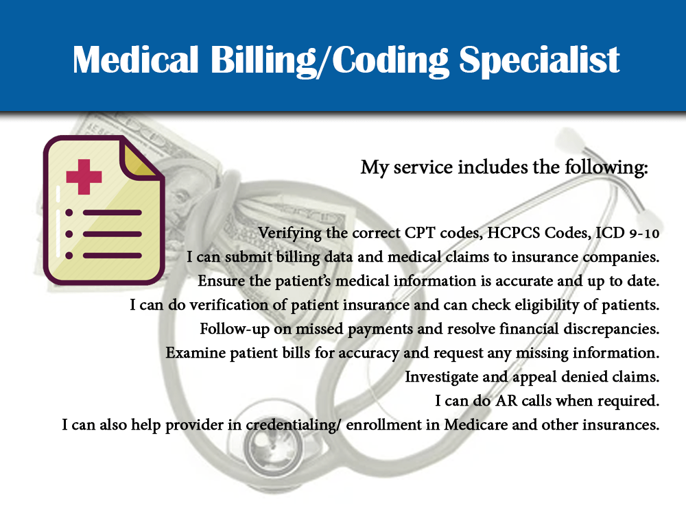 Medical Billing, RCM, Denial management and Charge entry for your ...