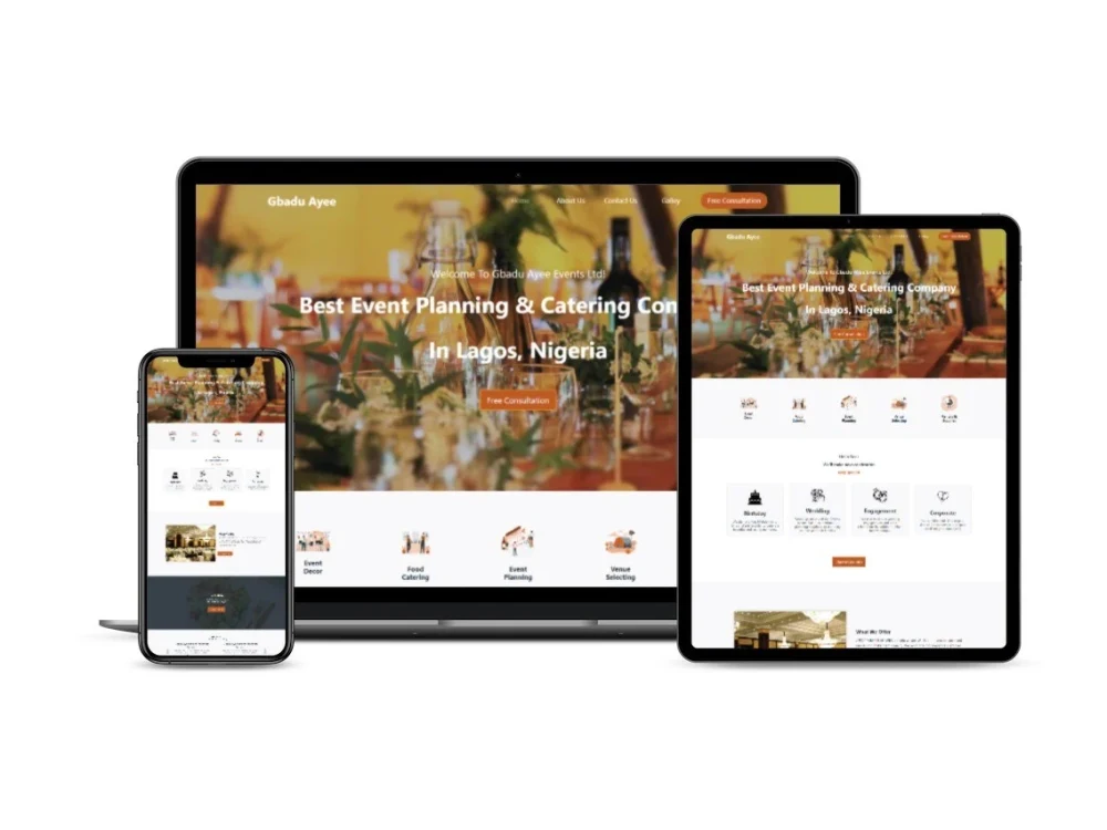 A fast, modern and responsive WordPress Website Design | Upwork
