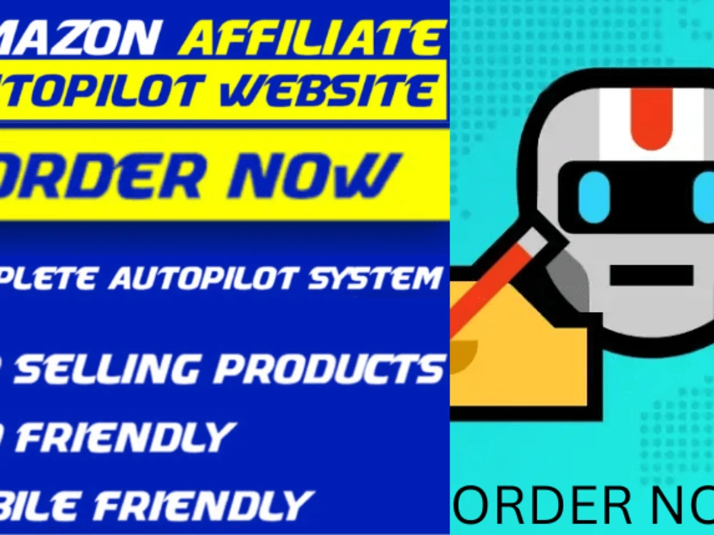 Autopilot amazon affiliate store website Upwork