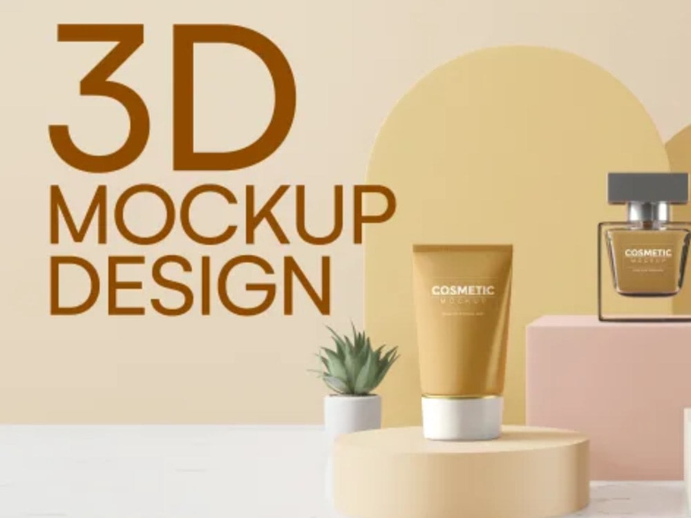 Realistic 3d product rendering and mockup designs | Upwork