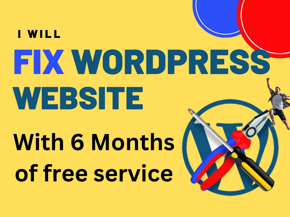 A bug-free wordpress website | I will fix your wordpress website | Upwork