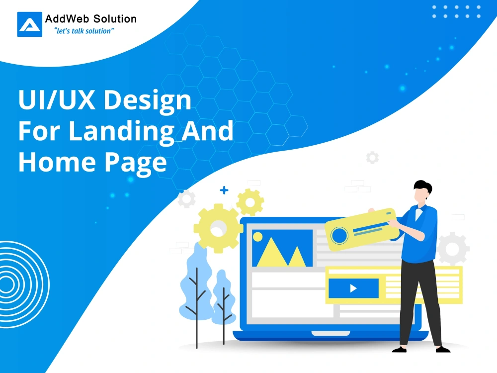 A clean UI/UX of your landing page and homepage | Upwork