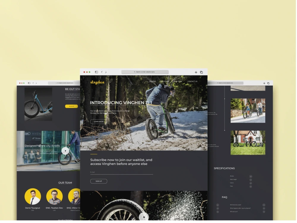 A Custom Landing Page Design | Upwork