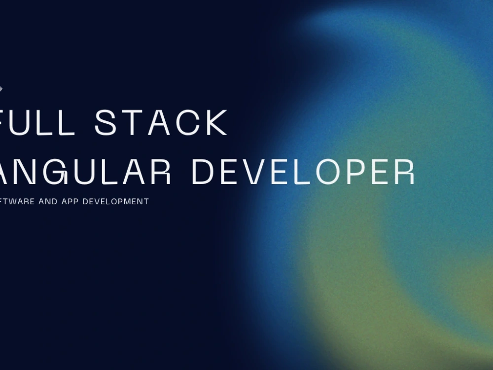 Full stack Angular and Node js developer with AWS Cloud Upwork