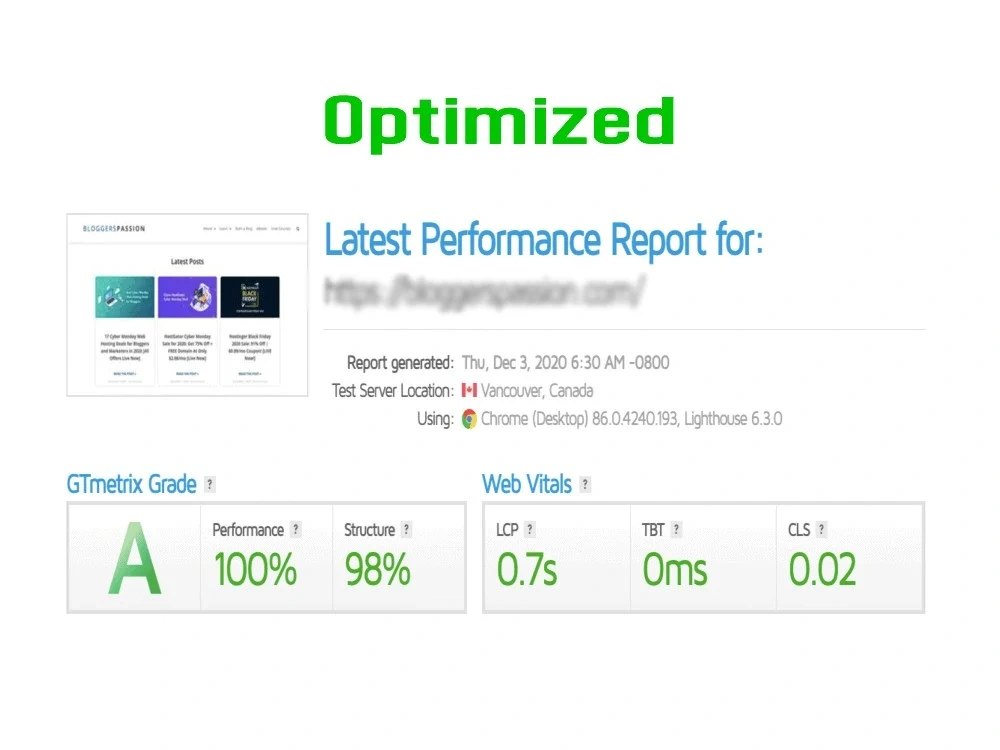 WordPress speed optimization for Google pagespeed | Upwork
