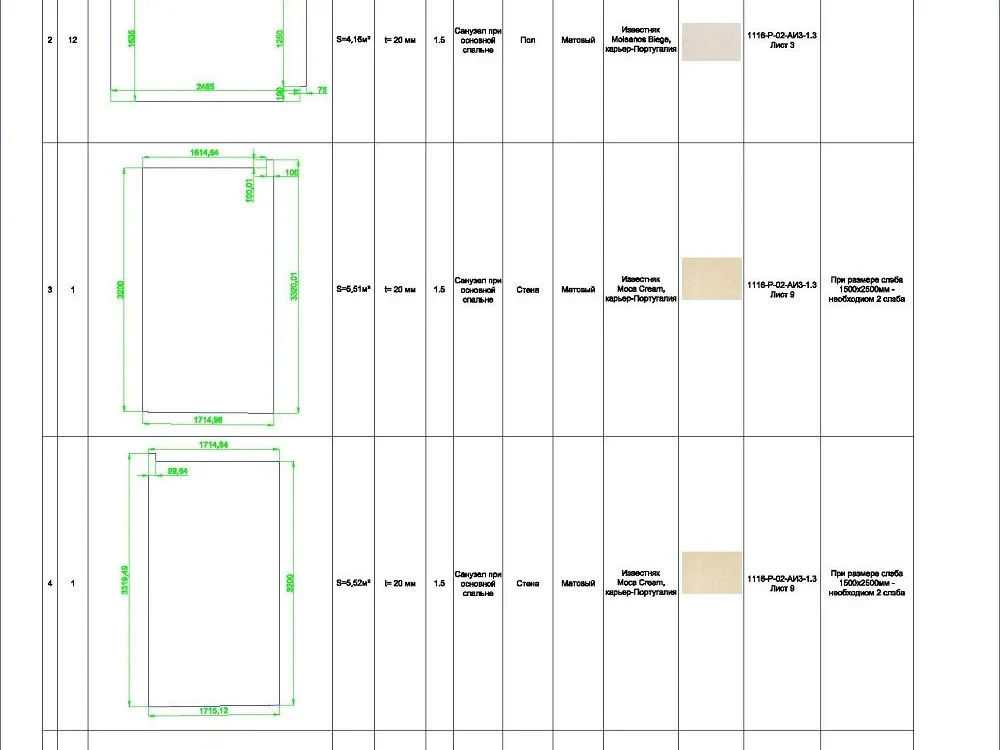 Layout of the floor covering | Upwork