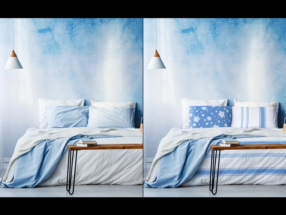 A realistic of your bed linen Upwork