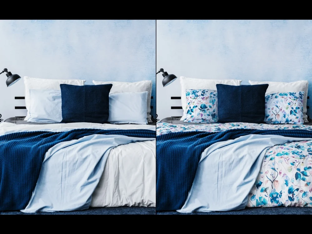 A realistic of your bed linen Upwork