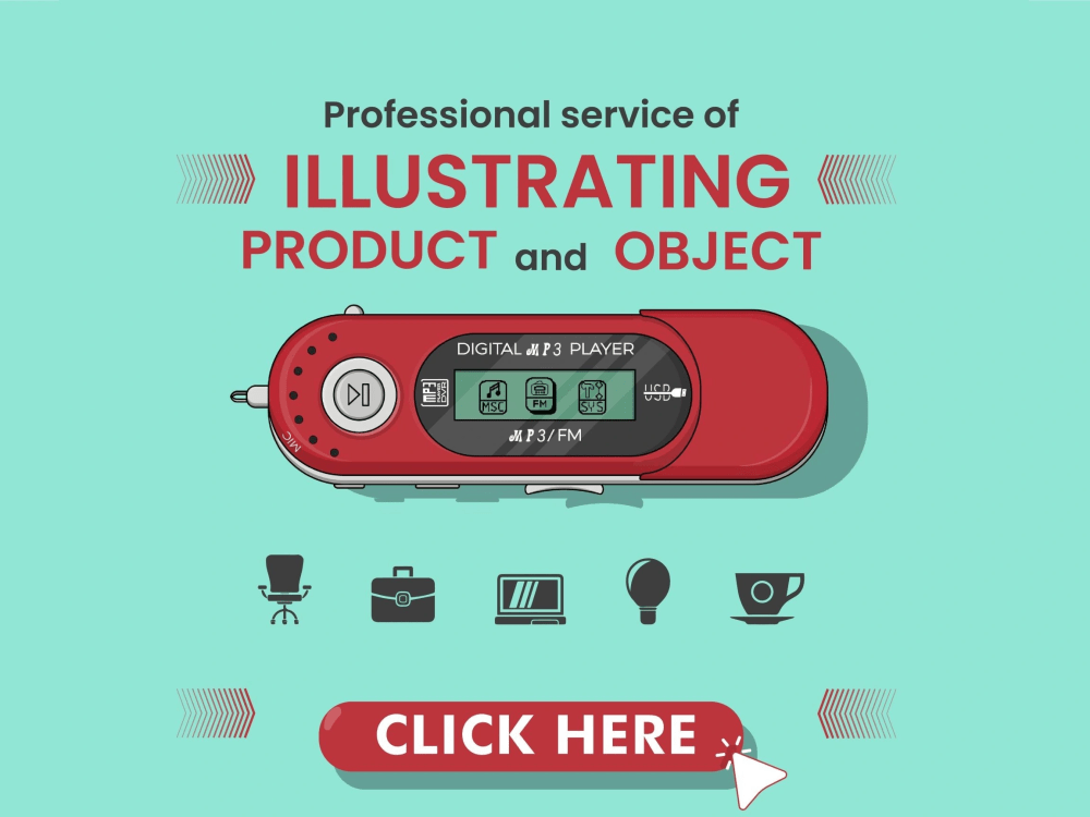 Amazing object illustration and vector drawings | Upwork