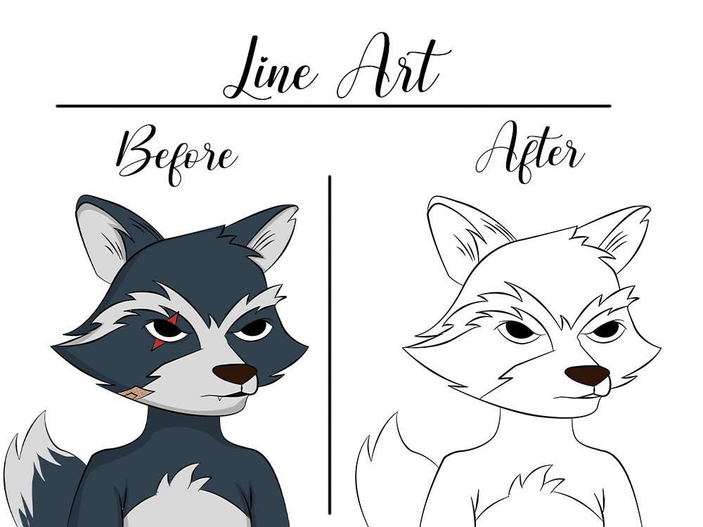 High-quality and clean line art | Upwork