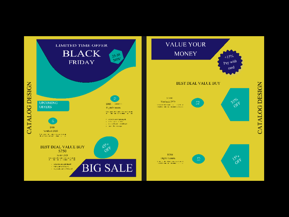 Catalog,Social Media Marketing,Brochure and Flyer Design Upwork