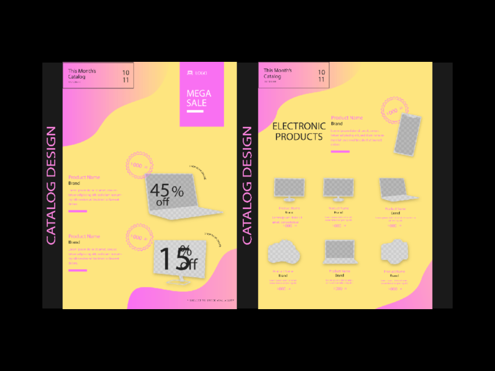 Catalog,Social Media Marketing,Brochure and Flyer Design Upwork