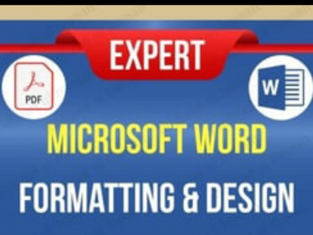 Ms office work for example ms word, powerpoint ,excel | Upwork
