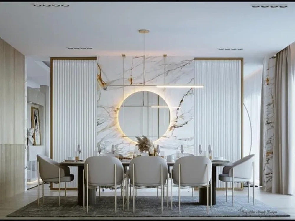 A professional interior design in any style you like with a high render ...