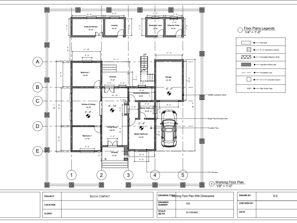 UK house 3D modeling or 2D Drafting in Revit architecture | Upwork