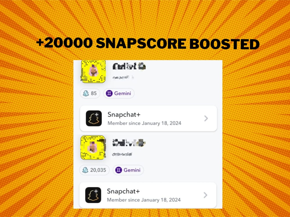 200000 snapscore to your snapchat account Snap Score Snapchat score