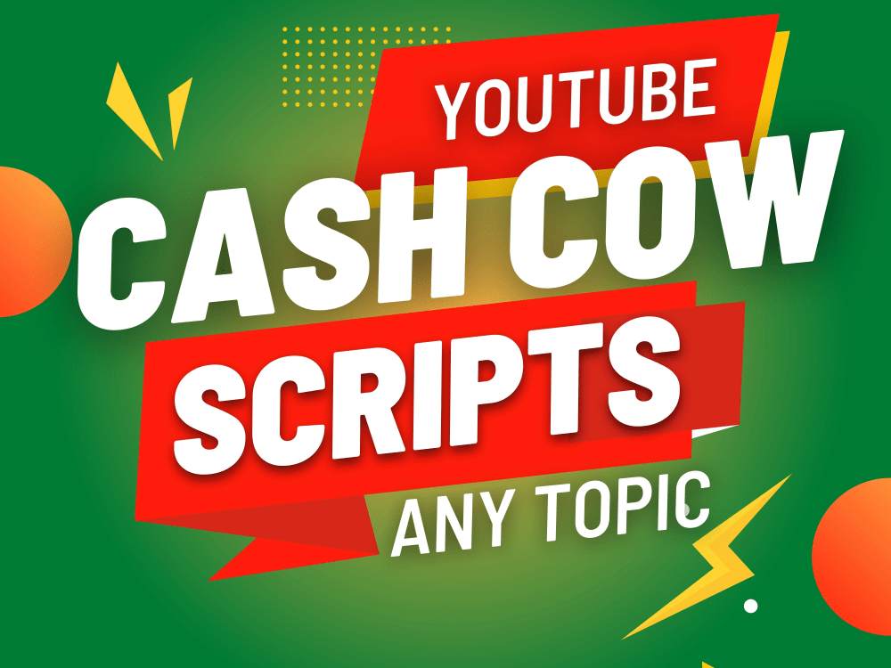 The best YouTube Cash cow script | Upwork