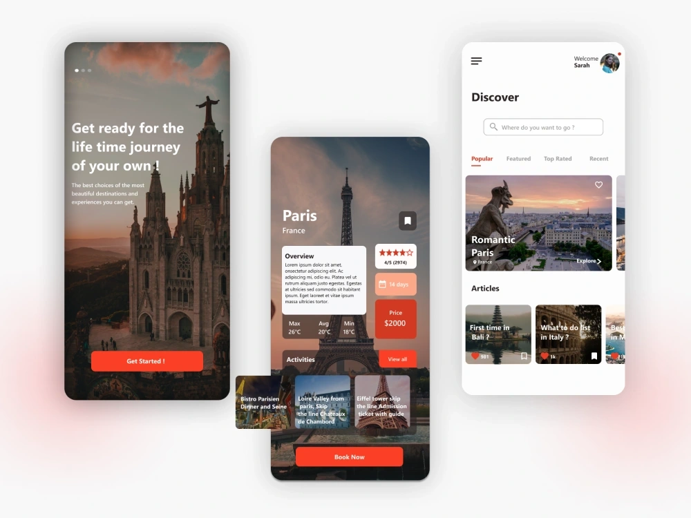 An advanced and clean UI UX design for applications and websites | Upwork