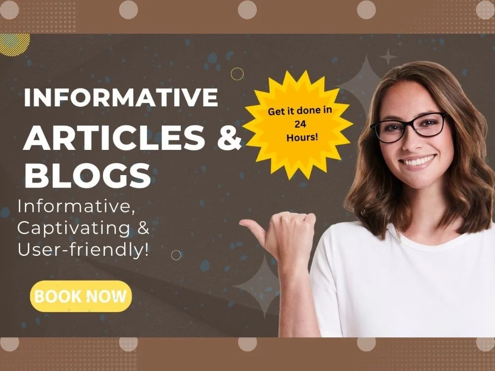 A 500-600 words original, Informative article or blogpost in 24 hours ...
