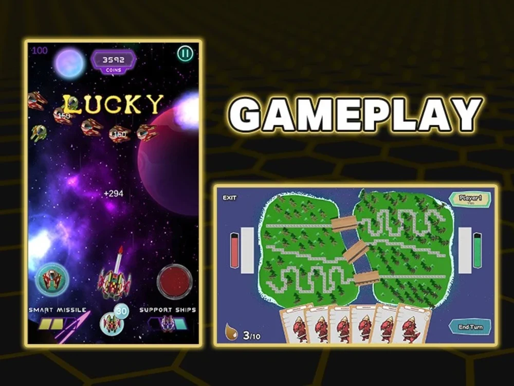 An adaptive PC or Mobile UI/UX design for your video game in Figma | Upwork